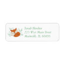 Search for fox baby shower return address labels Gender neutral