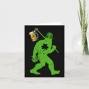 Search for sasquatch st patricks day cards Leprechaun