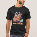 Search for cute capybara tshirts Chill