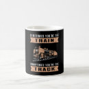 Search for funny railroad mugs Locomotive