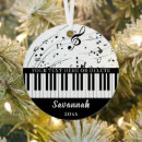 Search for musician christmas decor piano