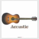 Search for acoustic guitar strings stickers Music