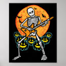 Search for skeleton guitar posters Men