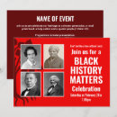 Search for black history invitations Black lives matter