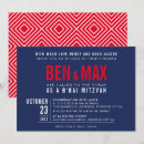 Search for red landscape invitations Typography