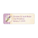 Search for hummingbirds return address labels Purple