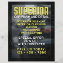 Search for car detailing flyers Wash
