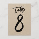Search for kraft paper table cards Chic