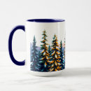 Search for snowy forest mugs Winter scene
