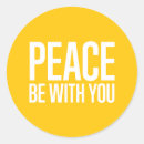Search for peace be with you stickers Kindness