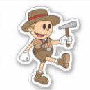 Search for cute scientist stickers Cartoon