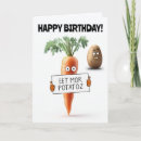 Search for funny vegetable cards Vegan