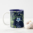 Search for blue botanical mugs Rustic