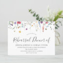Search for colourful rehearsal dinner invitations Summer