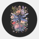 Search for dragonfly lover stickers Flowers