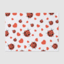 Search for ladybird tissue paper Red