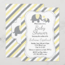 Search for yellow elephant baby shower invitations Animals