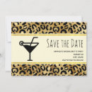 Search for leopard print save the dates Safari