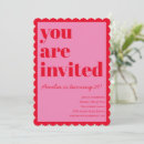 Search for scalloped edge invitations Unique