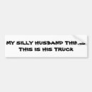 Search for husband bumper stickers Woman