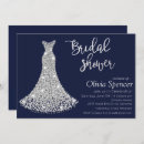Search for diamonds bridal shower invitations Bling