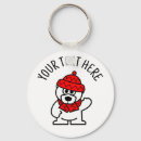 Search for cute polar bear key rings Funny