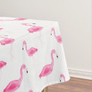 Search for pink flamingo tablecloths Watercolor