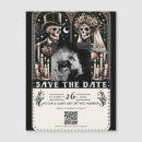 Search for skeleton save the dates Halloween