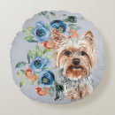 Search for yorkshire terrier cushions Watercolor