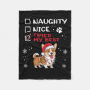 Search for christmas corgi blankets Xmas