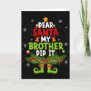 Search for brother christmas cards Reindeer