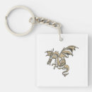 Search for gold dragon key rings Mediaeval