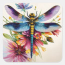 Search for dragonfly wings stickers Blue