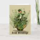 Search for irish blessing cards Clover