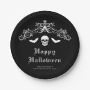 Search for gothic skull plates Black and white