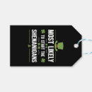 Search for shamrock gift tags 2025