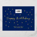 Search for blue stars postcards Simple