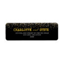 Search for chic gold return address labels Formal