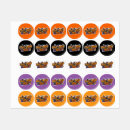 Search for magic circle stickers Halloween