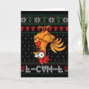 Search for funny chicken christmas cards Hen