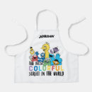 Search for sesame street characters aprons Kids