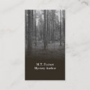 Search for mystery business cards Author