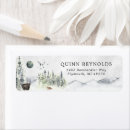 Search for woodland baby animals return address labels Rustic