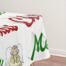 Search for christmas angel tablecloths Green
