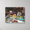 Search for 50s diner art Route 66