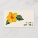 Search for hibiscus flower business cards Botanical