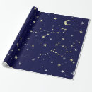 Search for constellation wrapping paper Celestial