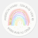 Search for pink and gold address stickers Modern