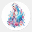 Search for virgin mary stickers Blue