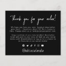 Search for business cards flyers Social media